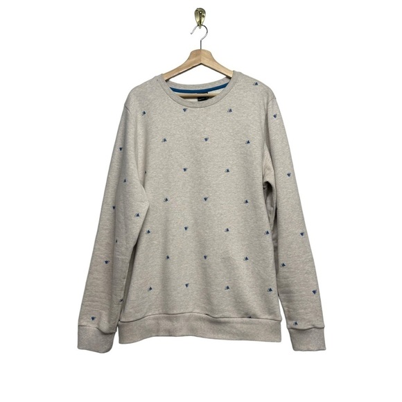 KULTIVATE Sweater Sw Triangle Light Gray XL - Picture 5 of 11